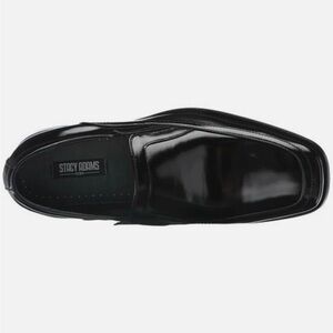 Stacy Adams Men's Glossy Black Slip-Ons
